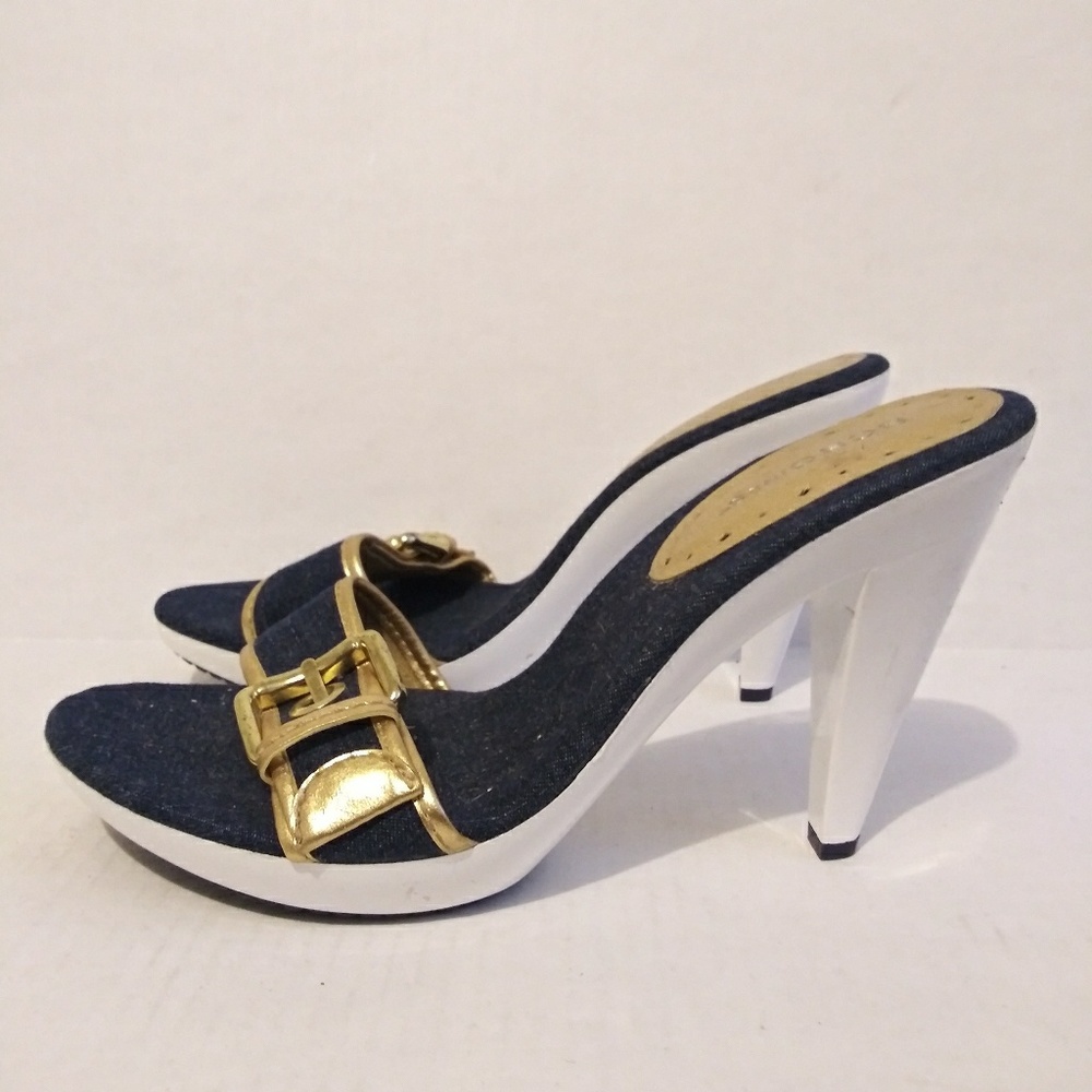 BCBGirls womens slip ons pump heels size 10B